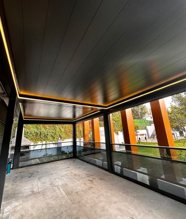 Bioklimatik Pergola Sistemleri ürünümüz - Baukent