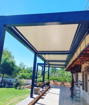 Bioklimatik Pergola Sistemleri ürünümüz - Baukent