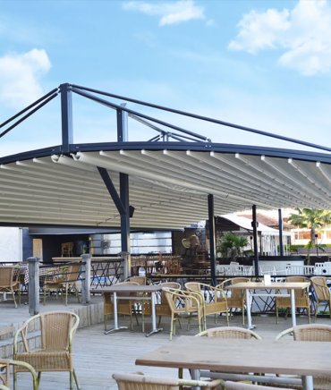 Pergola Tente Sistemleri ürünümüz - Baukent