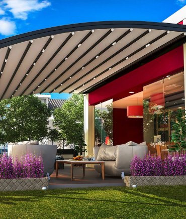Pergola Tente Sistemleri ürünümüz - Baukent